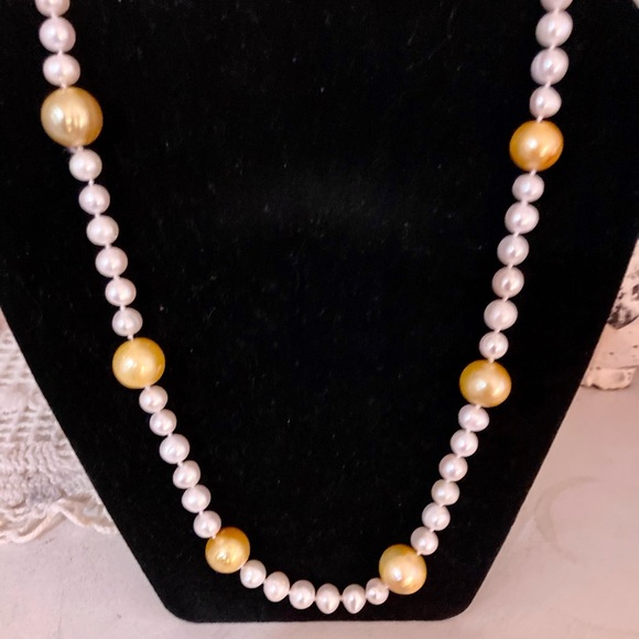 Authentic south sea pearl necklace - Picture 2 of 16